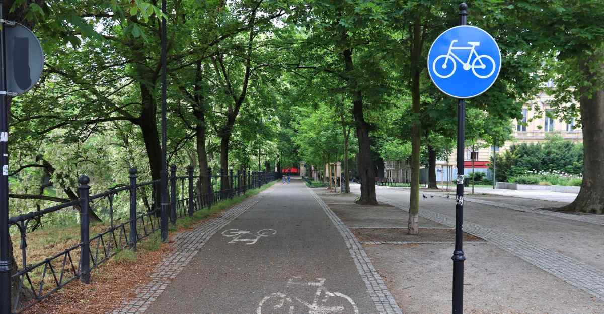 piste cyclable dans les villes