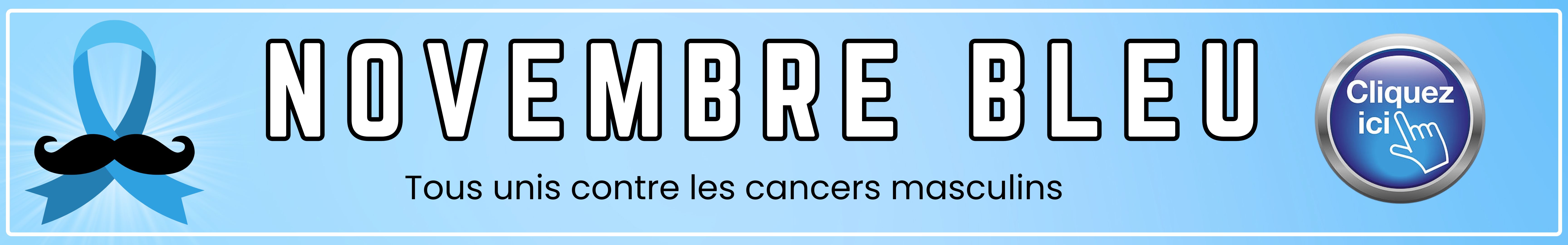 Pavillon à hisser pour Novembre Bleu