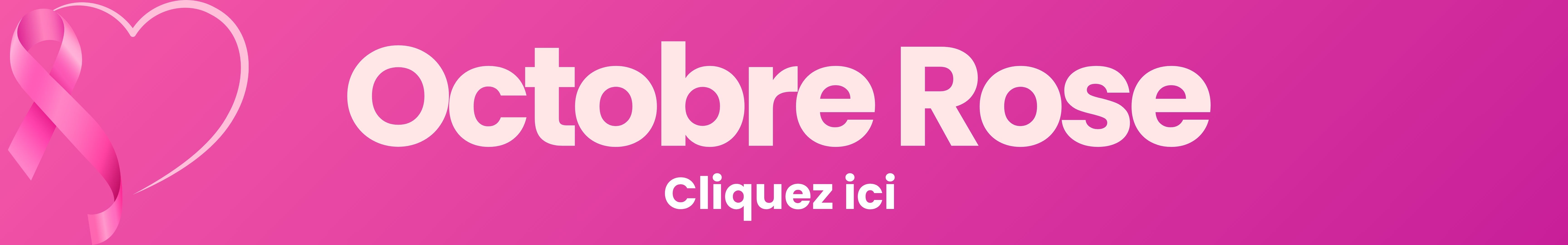 Pavillon à hisser pour Octobre Rose