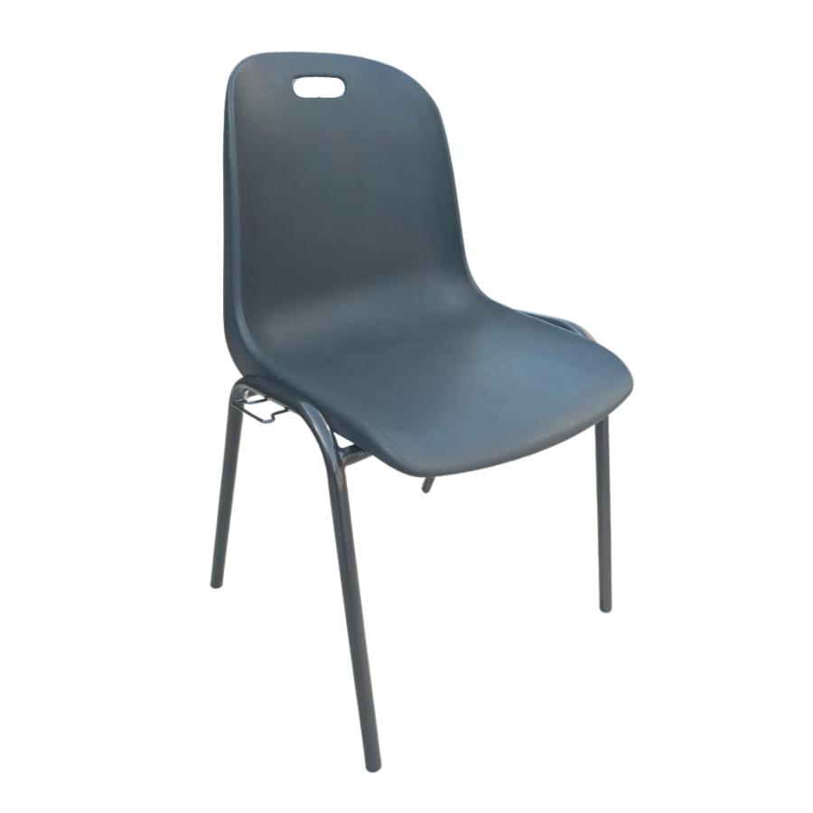 Chaise coque plastique - Chaise de collectivité empilable