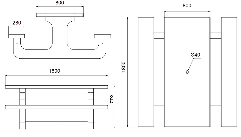 Schéma-table-pique-nique-béton-samui-c