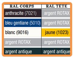 Les différentes finitions du cendrier mural extérieur - Cofradis Collectivités