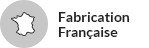 Logo drapeau tricolore fabriqué en France - Cofradis Collectivités