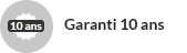 Garantie 10 ans sur le bureau pliant